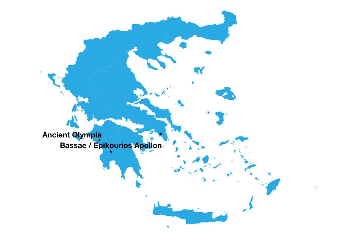 Olympia - Epikourios Apollon, Private Tours Greece