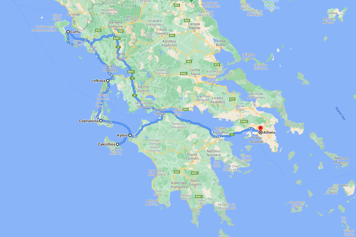 Ionian Sea Greece, Private Tours Greece, Greek Islands Holidays